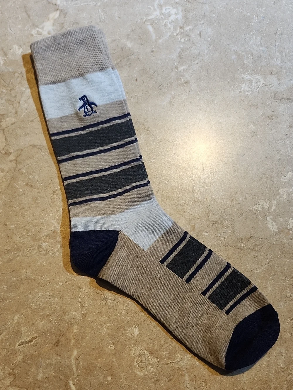 Penguin Paulson Stripe Crew Socks